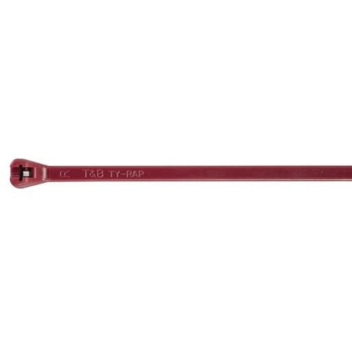 T&B TYV525M Cable Tie 50Lb 7" Maroon Ectfe