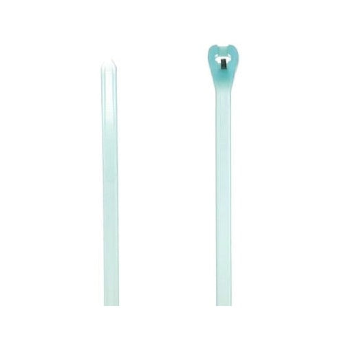 T&B TYZ25M Cable Tie 50Lb 7" Aquamarine Etfe