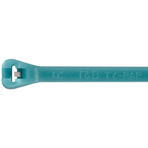 T&B TYZ28M Cable Tie 50Lb 14" Aquamarine Etfe