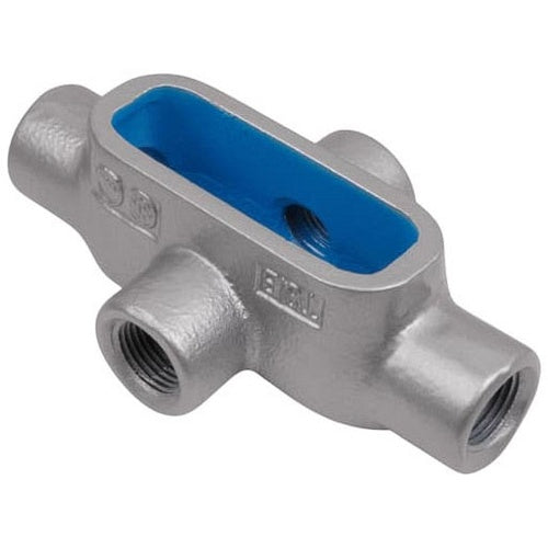 T&B X57 1-1/2" Conduit Body Iron X Form-7