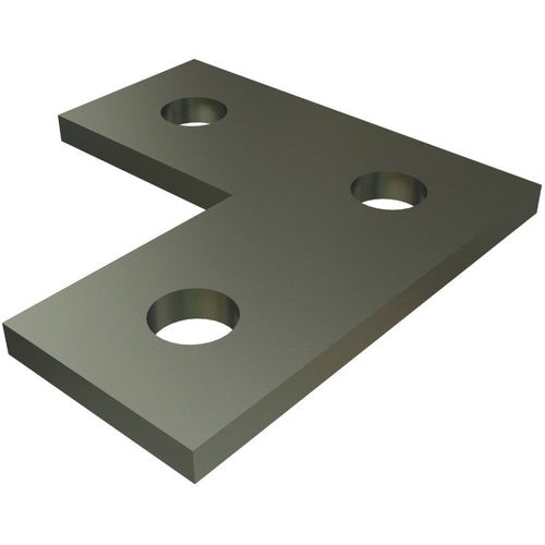 Unistrut P1036-EG 3-Hole Flat L Plate