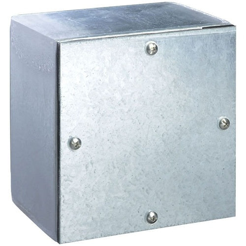 Wiegmann WA060604GSCG N4 Gasketed Screw Cover 6X6X4 Carbon Steel-Galvanized