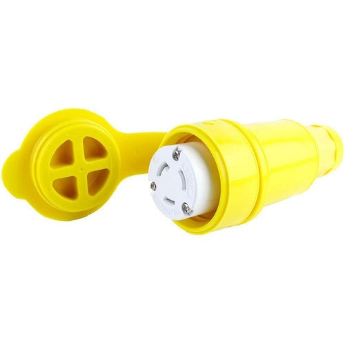 Woodhead 27W48 1301470048 Locking Connector & Cap-Nema L6-20R