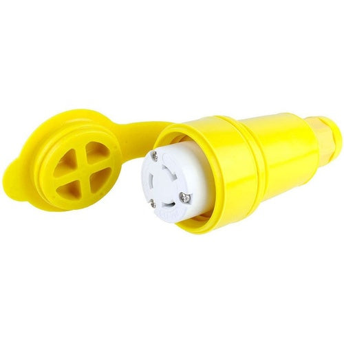 Woodhead 27W49 1301470051 Locking Connector & Cap-Nema L7-20R