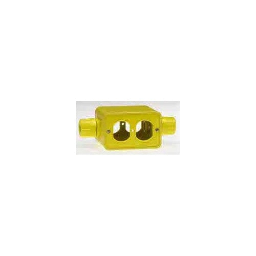 Woodhead 3000F 1301370115 Rubber Box F/2-Duplex Receptacles