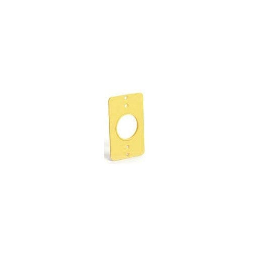 Woodhead 3052 1301380022 1G 1.390 Dia Receptacle Plate Only