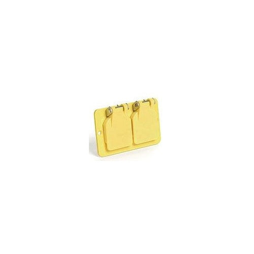 Woodhead 3056 1301380025 1G Weatherproof Duplex Receptacle Plate Only