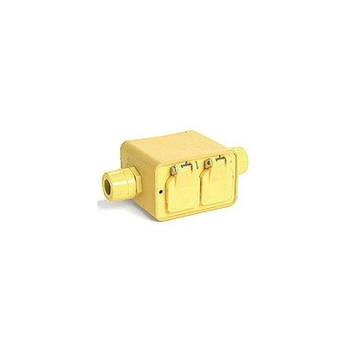 Woodhead 3085F 1301370199 Weatherproof Deep Box F/2-Duplex Receptacles