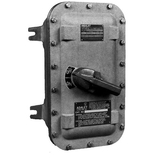 Adalet XCBB-N4-100DN3W Explosion-Proof Non-Fused Disconnect - 100A/3P/600V